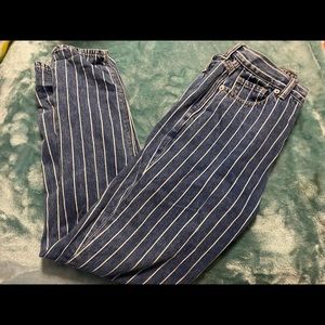 American Eagle size 0 mom jeans